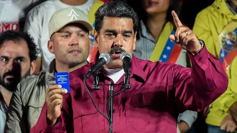Nicol�s Maduro es reelegido presidente de Venezuela con una participaci�n del 46 por ciento