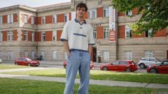 Rodrigo L�pez, creador de la marca de ropa deportiva NVST