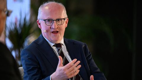El economista jefe del BCE, Philip Lane. 