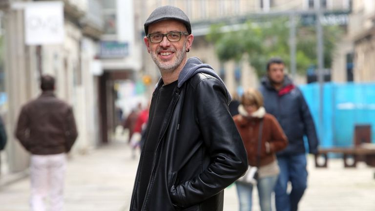 Marcos Calveiro, autor de �O xardineiro dos ingleses�