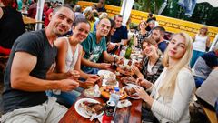 Ambiente en la Festa do Pulpo 2019 