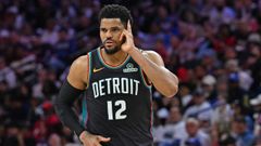 Tobias Harris fue el m�ximo anotador de los Pistons, con 16 puntos