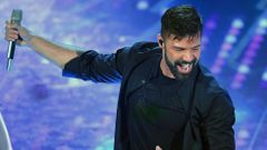 Ricky Martin en un concierto reciente en Italia