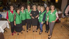 Casi 300 asistentes en la cena de la junta local contra el c�ncer de Coristanco