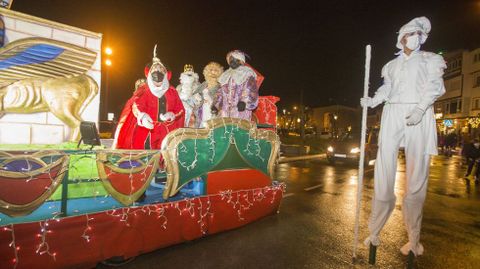 Cabalgata y recepci�n en Muxia