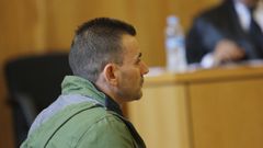 �scar Ferre�o durante el juicio celebrado en la Audiencia coru�esa