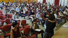 Imagen de archivo de unas oposiciones de educaci�n en Santiago