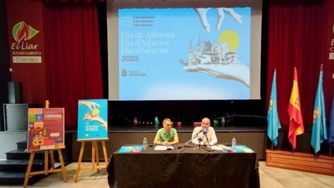 Presentaci�n de las actividades de las fiestas del D�a de Asturias celebradas en Corvera