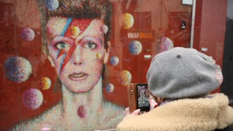 Homenaje a David Bowie en Londres