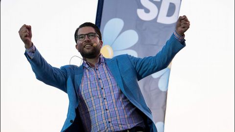 El ultra Akesson en el cierre de campa�a