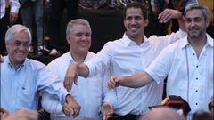 El concierto �Aid Live� re�ne a miles de venezolanos en la frontera con Colombia