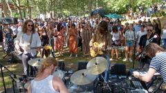 Un concierto ofrecido en Adega Algueira (en Sober) en una edici�n anterior del festival