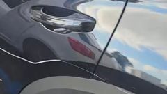 Uno de los daos causados recientemente en un turismo