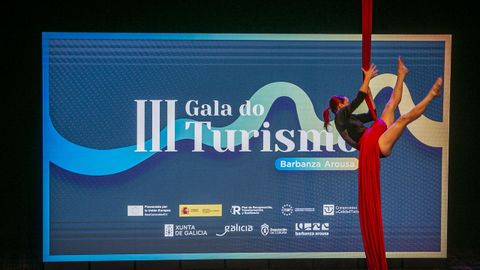 Las espectaculares acrobacias a�reas de Sue Moreno durante la entrega de los sellos Sicted.