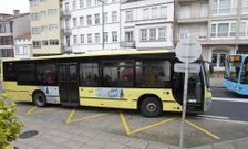 La pr�ctica totalidad de las l�neas del servicio, 19 de 23, pasan por el centro de la ciudad. 