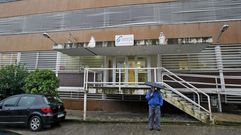 El centro de salud de Ribadavia (en una imagen de archivo) se qued� sin luz este jueves