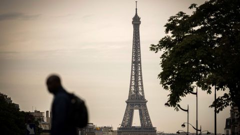 Vistas a la torre Eiffel, Paris