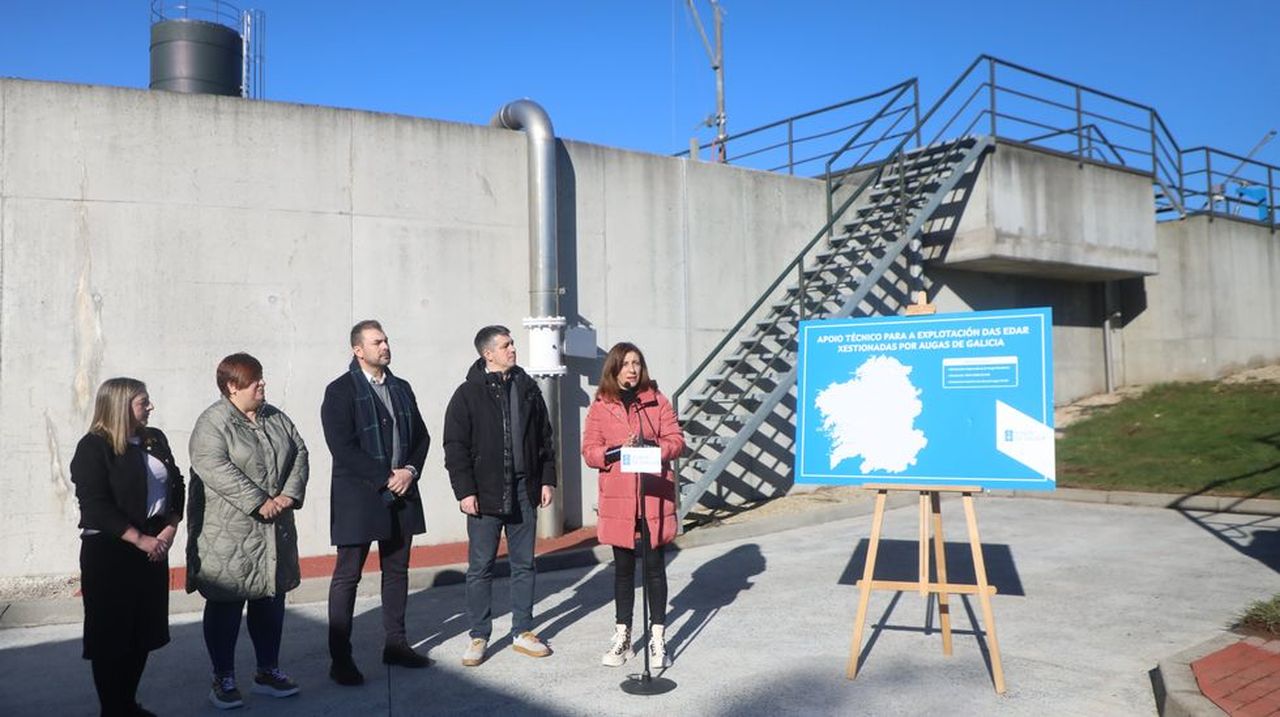 Augas de Galicia analiza las ineficiencias del saneamiento de Melide