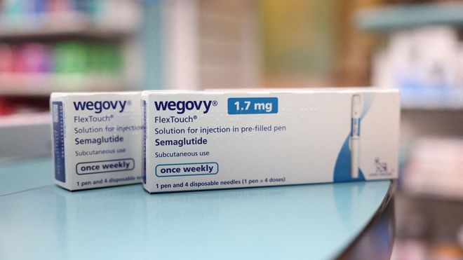 Imagen de archivo de Wegovy en una farmacia de Londres.