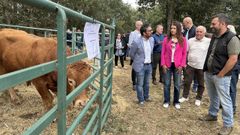 La conselleira do Medio Rural, Mar�a Jos� G�mez, estuvo en la inauguraci�n de la Exposici�n Agrogandeira Crianza Trevinca,