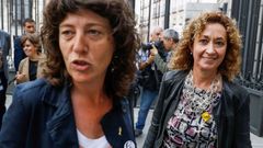 Las diputadas de ERC, Teresa Jord� y Ester Capella