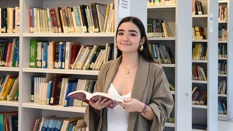 Lara Castro Taboada, estudiante de la USC