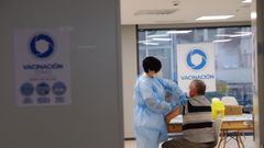 La vacunaci�n contin�a en los hospitales ourensanos
