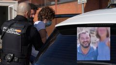 La mujer detenida por la muerte de su hija en Gij�n y, en recuadro, el padre y la ni�a