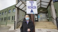 Sigue la campa�a entre mayores de 80, en la imagen Celsa Elena M�guez, de 94 a�os