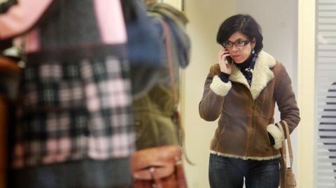 La jueza Pilar de Lara, durante su etapa al frente del juzgado de instrucción número 1 de Lugo.