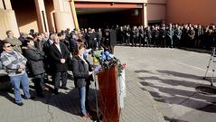 Concentraci�n en las comisar�as gallegas en honor a las v�ctimas del Orz�n