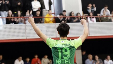 El joven Christian Cociña continúa esta temporada en el conjunto xovense