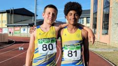 Garc�a y Pedroso, en el campeonato auton�mico.