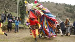 Un volante en el Entroido Ribeirao de Chantada