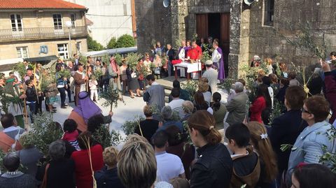SEMANA SANTA EN BARBANZA, PROCESIN DE LA BORRIQUITA Y BENDICIN DEL DOMINGO DE RAMOS