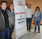 Presentaci�n de la actividad ayer en A Pobra do Broll�n