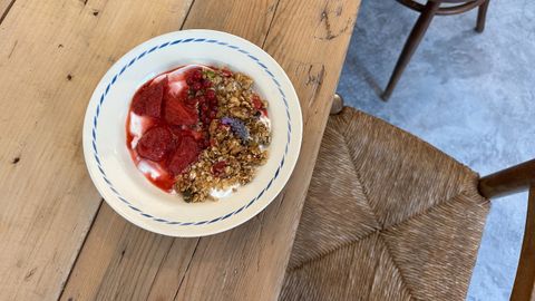 Uno de los platos de la carta de desayuno de El Punto