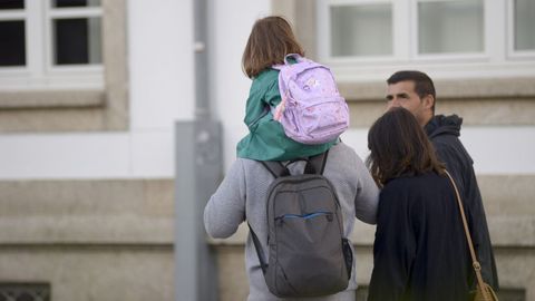 Vuelta al Cole 2025 en el CEIP Albino Núñez en Casardomato en Ourense