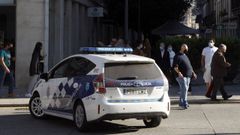 Uno de los veh�culos del parque m�vil municipal de Lugo