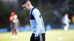 El entrenamiento del Celta, en im�genes