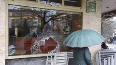 La cafeter�a Avenida fue uno de los locales donde supuestamente actuaron los detenidos. 