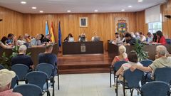 Pleno celebrado en Cambre el pasado verano
