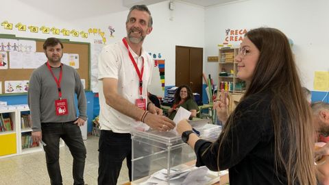 Jos Antonio Otero, candidato de Esquerda Unida a la alcalda de O Grove