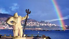 Escultura mitol�gica y aleg�rica
