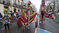 Otro de los montajes llamativos que salieron a la calle en Vilalba