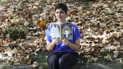 Nuria Daz, la semana pasada en Santiago