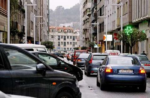 El Concello asegura que el tr�fico en Echegaray es ahora bastante fluido durante todo el d�a.