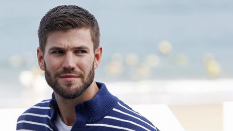 Austin Stowell durante la presentacin de su pelcula Colossal