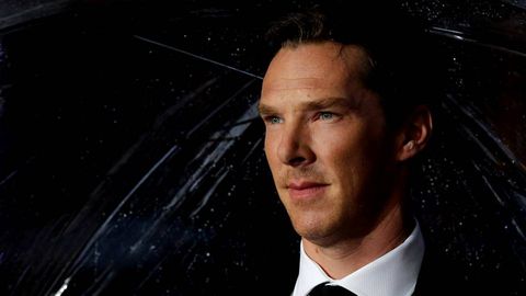 Benedict Cumberbatch durante la premiere en Londres a primeros de octubre de The imitation game