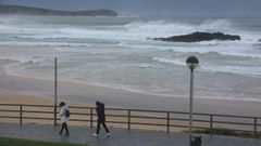 El temporal��owyn a su paso por Ferrol y comarca